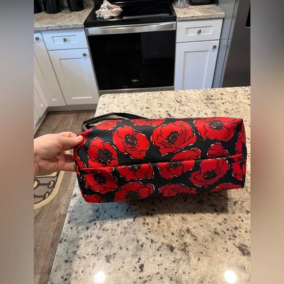 Kate Spade Mel Poppy Printed Packable Tote - Picture 5 of 10